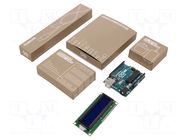 Dev.kit: Arduino; Comp: ATMEGA328; 5VDC; Architecture: AVR ARDUINO