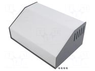 Enclosure: desktop; 519; X: 216mm; Y: 145mm; Z: 96mm; aluminium HAMMOND
