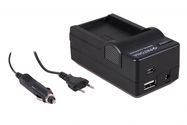 PATONA 4in1 Charger for Garmin Montana Virb ELITE Monterra 600 650, PATONA