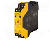 Module: safety relay; ESR5; 24VDC; IN: 4; for DIN rail mounting EATON ELECTRIC