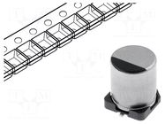 Capacitor: polymer; low ESR; 120uF; 10VDC; SMD; Ø8x6.9mm; OS-CON PANASONIC