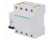 RCD breaker; Inom: 40A; Ires: 30mA; Poles: 4; 400VAC; IP20; 1÷25mm2 SCHNEIDER ELECTRIC