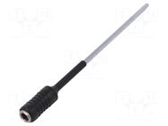 Holder; HEX 1/4"; Overall len: 162mm; Mounting: hexagonal 4mm; ESD WIHA