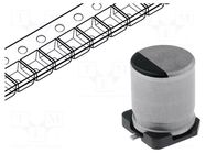 Capacitor: electrolytic; low ESR; SMD; 22uF; 50VDC; Ø6.3x5.8mm PANASONIC