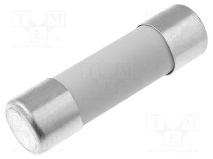 Fuse: fuse; ultra rapid; 630mA; 250V; push-in; ceramic,cylindrical SIBA 7000140.0.63