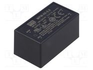 Converter: AC/DC; 4.1W; 80÷264VAC; 3.3VDC; Iout: 1.25A; OUT: 1; 74% MEAN WELL