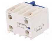 Auxiliary contacts; Leads: screw terminals; front; TeSys K SCHNEIDER ELECTRIC