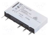Relay: electromagnetic; SPDT; Ucoil: 12VDC; 6A; 6A/250VAC; 6A/24VDC FCL Components
