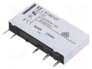 Relay: electromagnetic; SPDT; Ucoil: 12VDC; 6A; 6A/250VAC; 6A/24VDC FCL Components