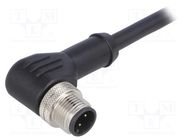 Connector: M12; plug; PIN: 4; male; A code-DeviceNet / CANopen DEGSON ELECTRONICS