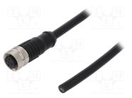 Connector: M12; plug; PIN: 5; female; A code-DeviceNet / CANopen DEGSON ELECTRONICS