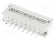 Connector: IDC; PIN: 16; SEK; IDC,THT; for ribbon cable; 2.54mm; 2x8 HARTING