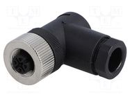 Connector: M12; plug; PIN: 5; female; A code-DeviceNet / CANopen 