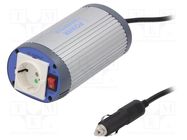 Converter: DC/AC; 150W; Uout: 230VAC; 21÷30VDC; 165x94x69mm; 82% 