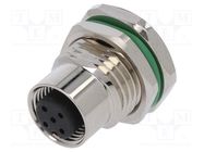 Connector: M12; socket; PIN: 5; female; A code-DeviceNet / CANopen DEGSON ELECTRONICS