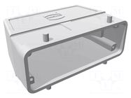 Enclosure for connectors: HDC; size 24B; for cable; Han® B; IP65 HARTING