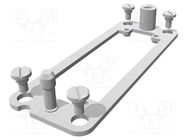 Docking frame; Han; size 24B; metal; Han 24B Docking Frame HARTING