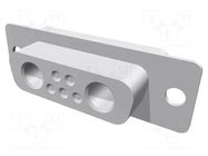 Connector: Special D-Sub; PIN: 7; plug; female; for cable; 5A; 7/2 HARTING
