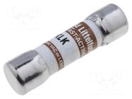 Fuse: fuse; 250mA; 600VAC; quick blow; 10.3x38mm LITTELFUSE