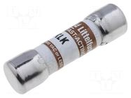 Fuse: fuse; 500mA; 600VAC; quick blow; 10.3x38mm LITTELFUSE