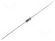 Resistor: carbon film; THT; 56Ω; 0.25W; ±5%; Ø0.46x28mm; Ø2.5x6.8mm ROYALOHM