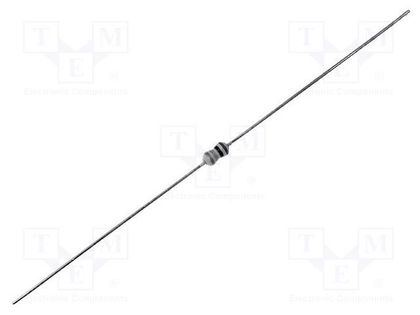 Resistor: carbon film; THT; 1Ω; 0.25W; ±5%; Ø1.85x3.5mm; axial ROYAL OHM 1/4WS1R