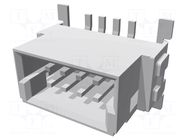 Connector: PCB-cable/PCB; socket; male; PIN: 8; har-flex®; vertical HARTING