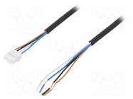 Cable: for sensors/automation; PIN: 4; Len: 1m; PM-65; PVC; CN-14A PANASONIC