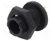 Connector: circular; socket; male; 7A; 250V; PIN: 2; EN2; THT; IP68 SWITCHCRAFT