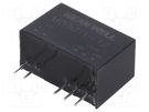 Converter: DC/DC; 1W; Uin: 4.5÷5.5V; Uout: 12VDC; Uout2: -12VDC; SIP7 MEAN WELL