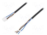 Cable: for sensors/automation; PIN: 4; Len: 2m; PM-65; PVC; CN-14A PANASONIC