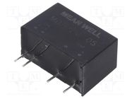Converter: DC/DC; 2W; Uin: 10.8÷13.2V; Uout: 5VDC; Iout: 400mA; SIP7 MEAN WELL