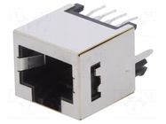 Connector: RJ45; socket; PIN: 8; shielded; 8p8c; THT; straight ENCITECH