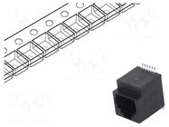 Connector: RJ12; socket; PIN: 6; Cat: 5; 6p6c; SMT; vertical ENCITECH