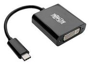 USB-C TO DVI ADAPTER W/ALTER MODE, BLK