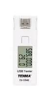 USB TESTER, 3-9V, 3A, WHITE