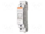 Relay: installation; monostable; NO x2; Ucoil: 12VDC; 22.22; 20A FINDER