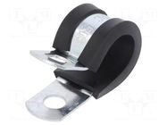 Fixing clamp; ØBundle : 12.7÷14.3mm; W: 13mm; steel; SL; W1 MPC INDUSTRIES