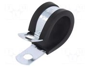 Fixing clamp; ØBundle : 20.6÷22.2mm; W: 13mm; steel; SL; W1 MPC INDUSTRIES