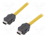 Cable; ix Industrial®; ix Industrial plug,both sides; PVC; 10m HARTING