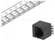 Connector: RJ12; socket; PIN: 6; Cat: 5; 6p6c; SMT; vertical ENCITECH