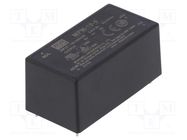 Converter: AC/DC; 15W; 80÷264VAC; 5VDC; Iout: 3A; OUT: 1; 85.5%; PCB MEAN WELL