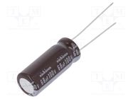 Capacitor: electrolytic; low ESR; THT; 68uF; 100VDC; Ø10x25mm; ±20% NICHICON