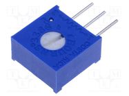 Potentiometer: mounting; single turn,vertical; 1kΩ; 500mW; ±10% BOURNS