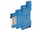 Relay: interface; SPDT; Ucoil: 12VAC,12VDC; 6A; 6A/250VAC; 6A/30VDC FINDER