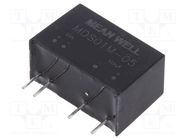 Converter: DC/DC; 1W; Uin: 10.8÷13.2V; Uout: 5VDC; Iout: 200mA; SIP7 MEAN WELL