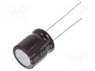 Capacitor: electrolytic; low ESR; THT; 68uF; 80VDC; Ø12.5x15mm NICHICON