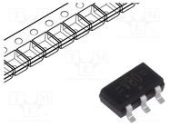 IC: digital; D flip-flop; Ch: 1; CMOS,TTL; Mini Logic; SMD; SC74A NEXPERIA