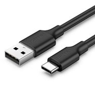 Ugreen US287 60115 USB-A / USB-C 2A cable 0.5m - black, Ugreen