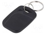 RFID pendant; plastic; black; 125kHz; 8BROM SYSTEM 7 SECURITY
